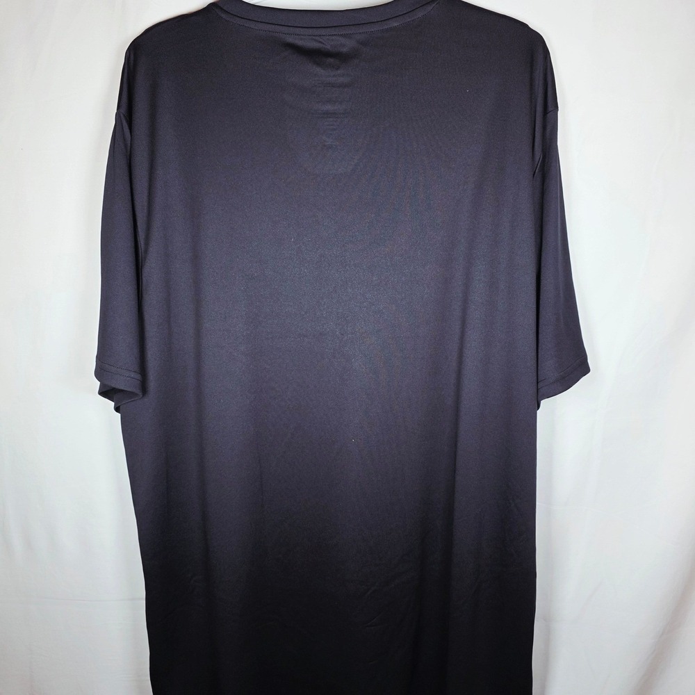 Messi Logo Tee MMN0076USW Men 3XL Black Stretch Limo Soccer Graphic T-Shirt NWT - Picture 2 of 10